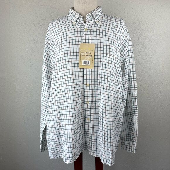 NWT Outback Rider Button Down Dress Shirt Size XL EUC - Picture 2 of 9